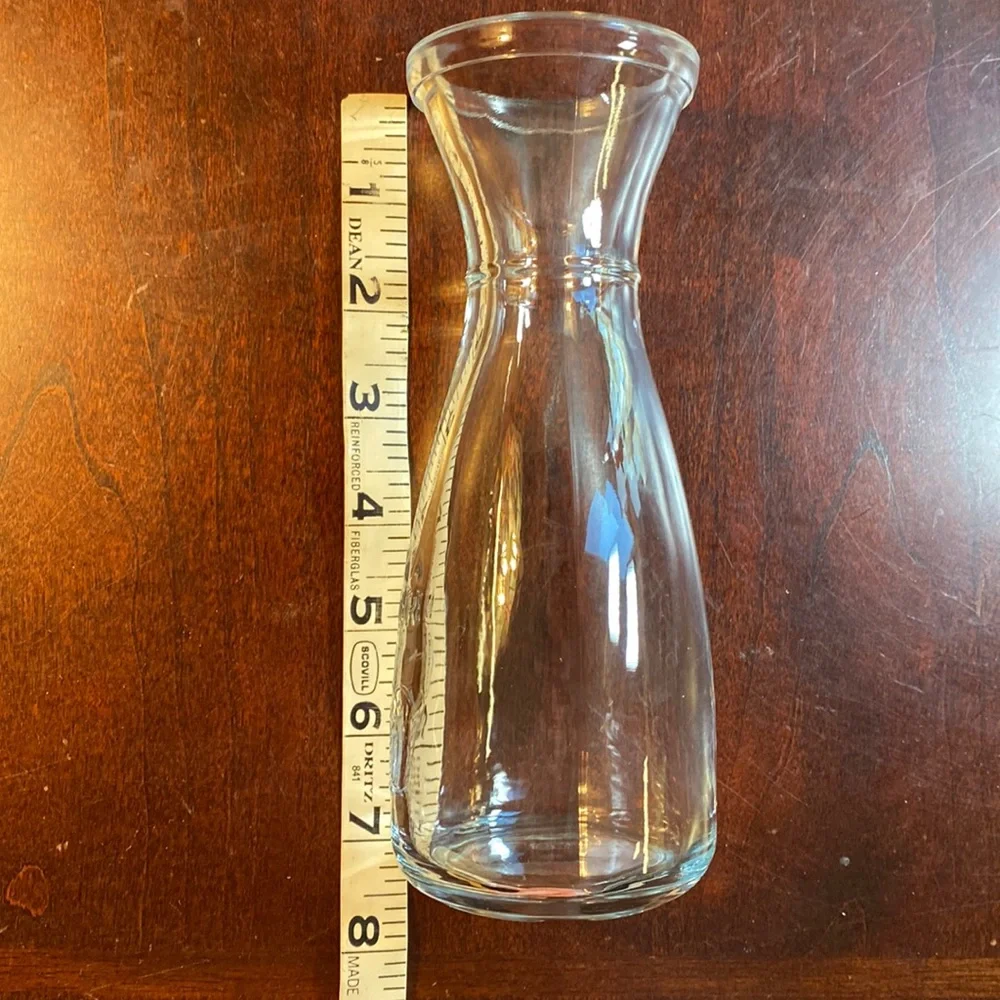 Vintage Glass 1/4 Liter Carafe Decanter Pitcher